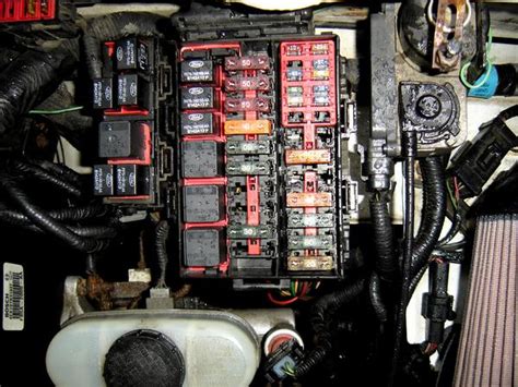 1988 ford f150 power distribution box location|Ford distribution box removal.